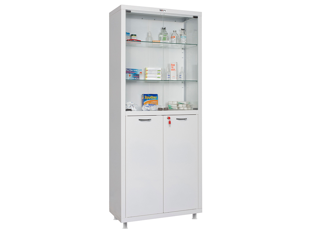 Медицинский шкаф HILFE МД 2 1670/SG